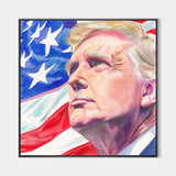 Donald Trump Portrait Art Painting Modern Portrait Wall Art Portraits of famous American people