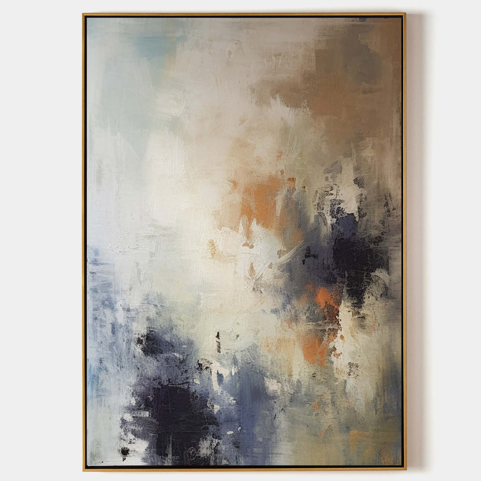 Large Colorful Minimalist Painting Colorful Minimalist Abstract Wall ...