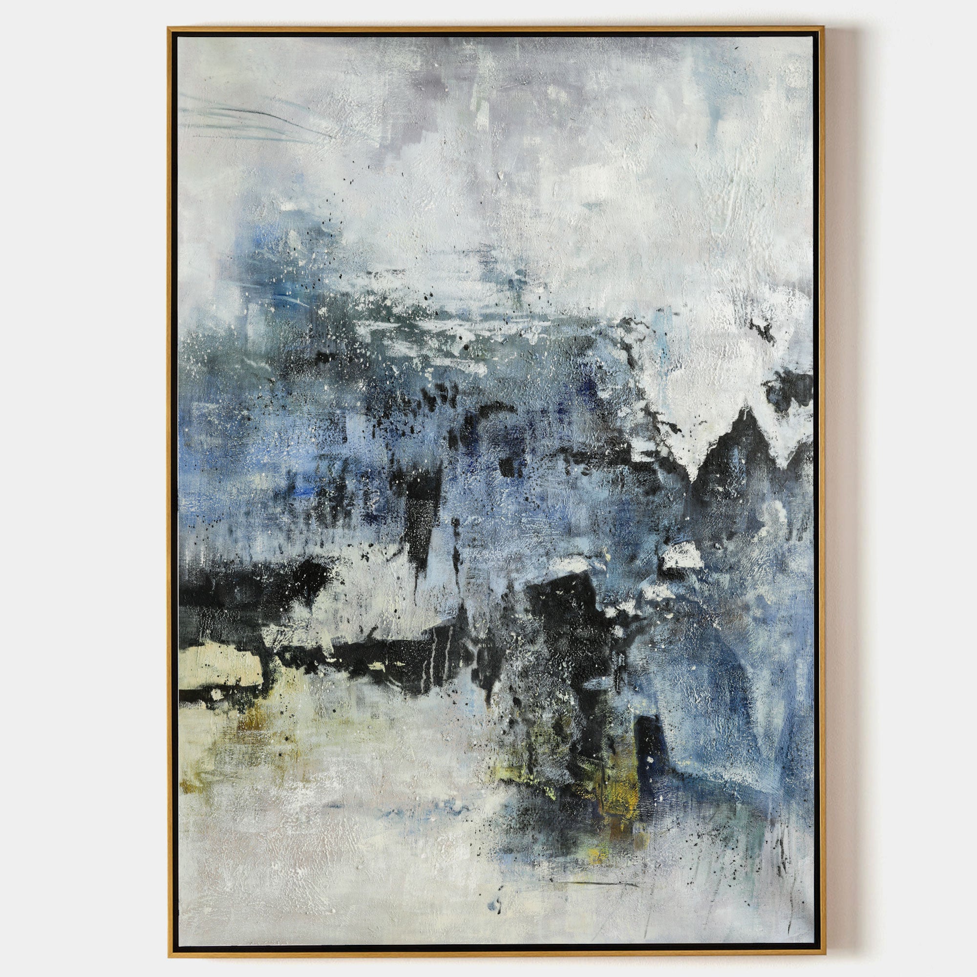 Large Vertical Abstract Painting Contemporary Abstract Art Abstract ...