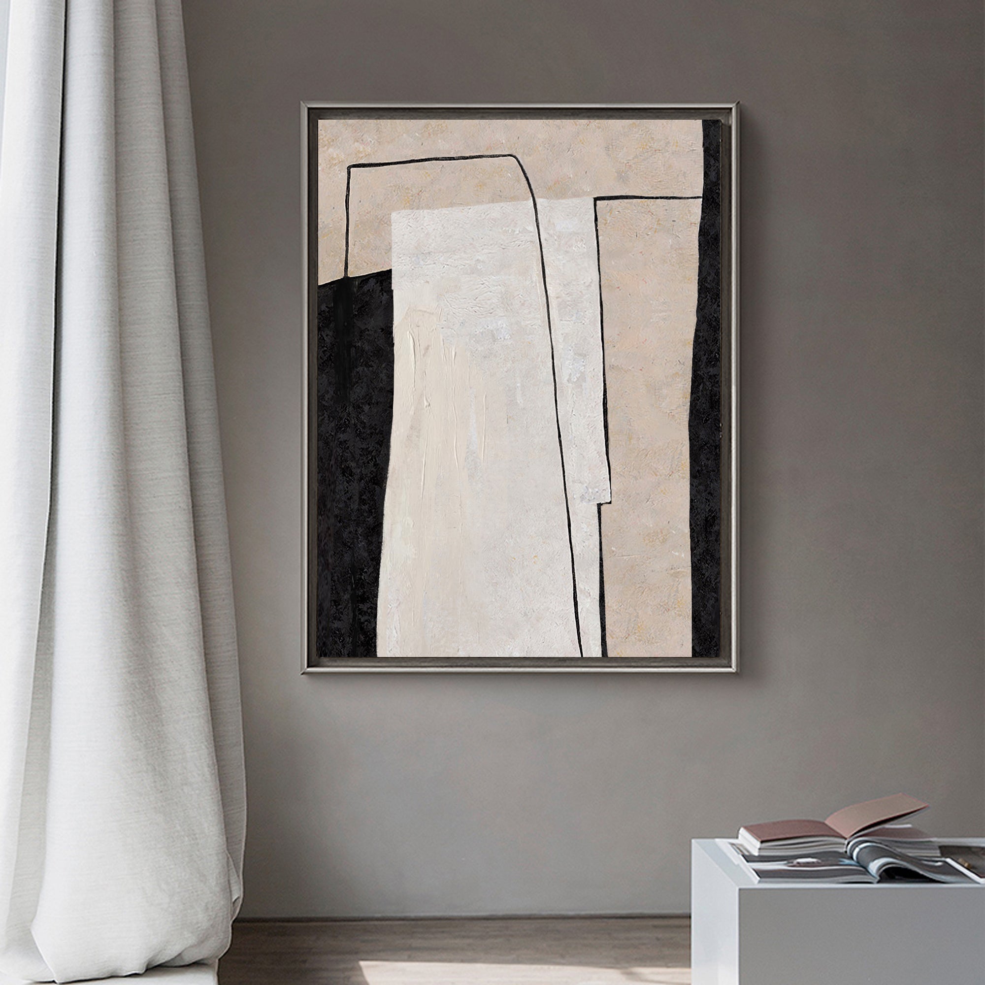 Extra Large Minimalist Painting For Office - Artexplore