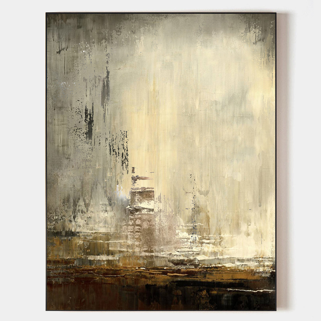 Abstract Skyline Canvas Art Abstract Cityscape Wall Art City Canvas Art